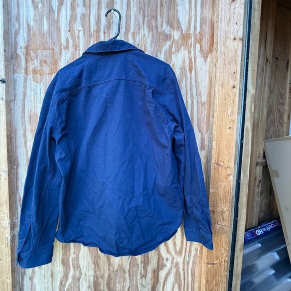 Oakley Blue Button-Up Jacket (Size L) - Picture 2 of 4